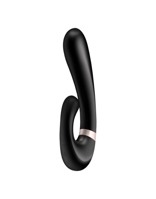 Heat Wave Connect App - Noir Stimulateur clitoridien et Vibromasseur point G Satisfyer 