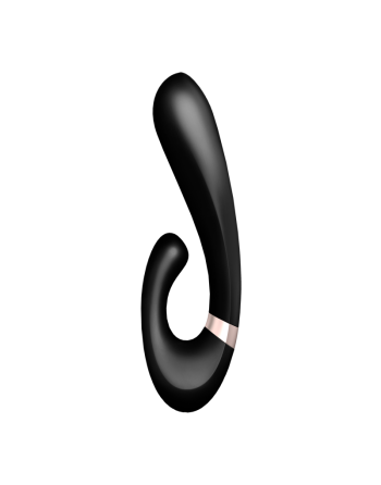 Heat Wave Connect App - Noir Stimulateur clitoridien et Vibromasseur point G Satisfyer 