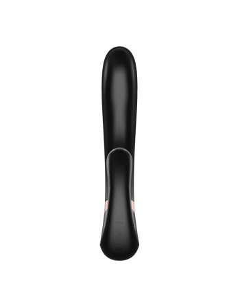 Heat Wave Connect App - Noir Stimulateur clitoridien et Vibromasseur point G Satisfyer 