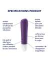 Ultra Power Bullet 2 - Violet Vibromasseur  Satisfyer 