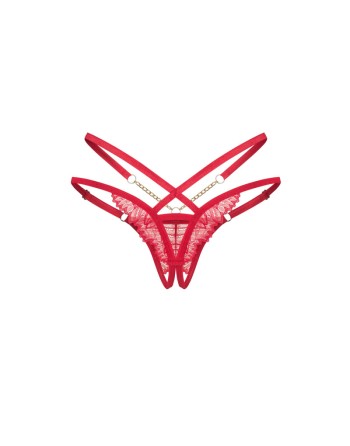 Matildea string ouvert Rouge