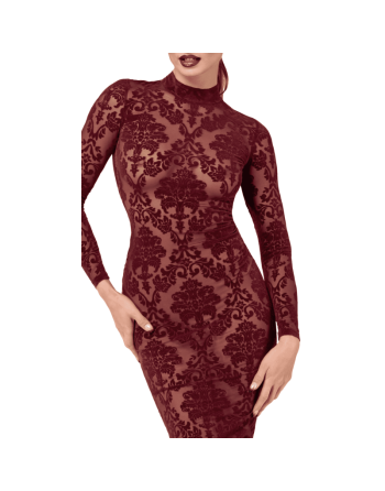 F384 Kink Royal Robe mi-longue